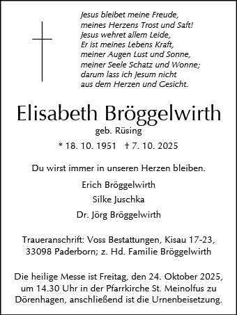 Elisabeth Bröggelwirth