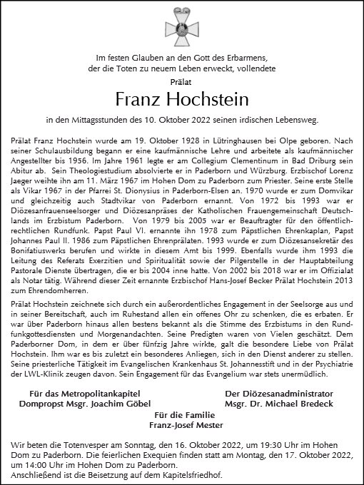 Franz Hochstein