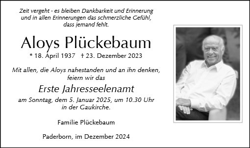 Aloys Plückebaum