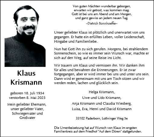Klaus Krismann