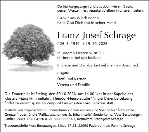 Franz-Josef Schrage
