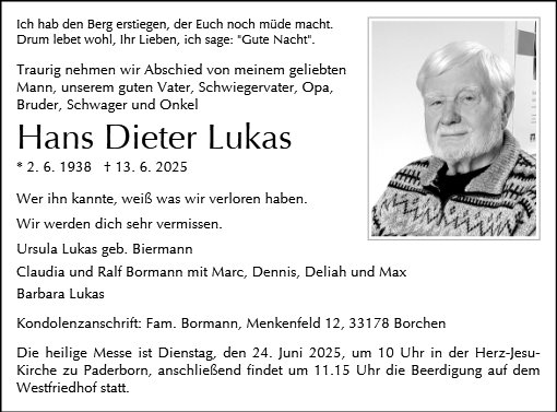 Hans Dieter Lukas
