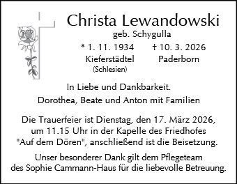 Christa Lewandowski
