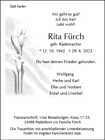 Rita Fürch
