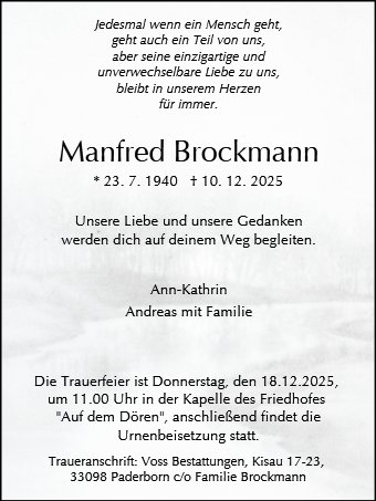 Manfred Brockmann