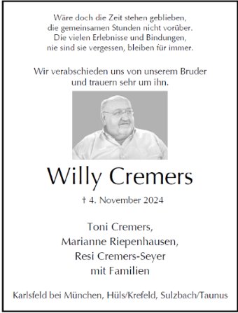 Willy Cremers