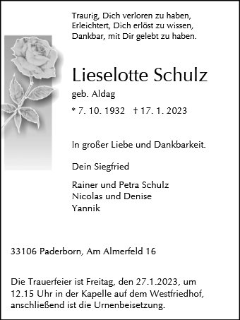 Lieselotte Schulz