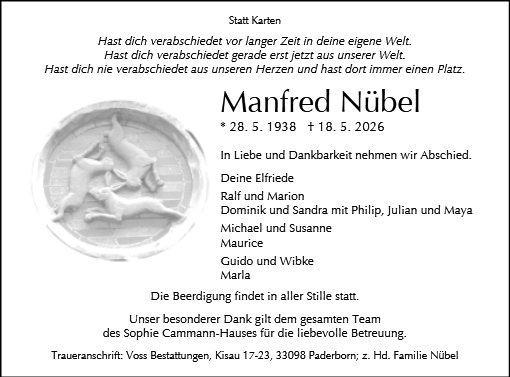 Manfred Nübel