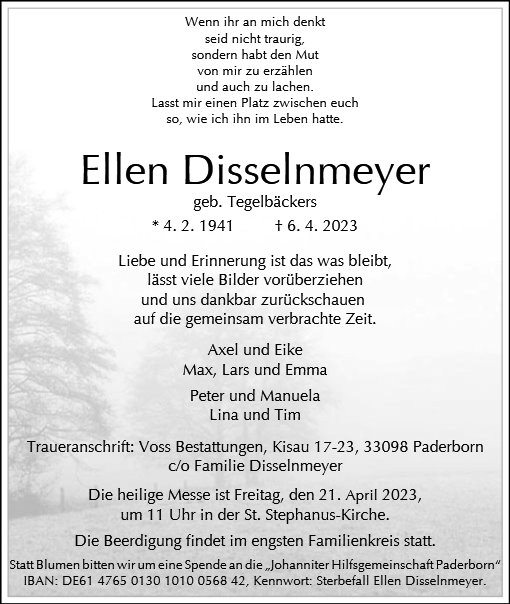Ellen Disselnmeyer