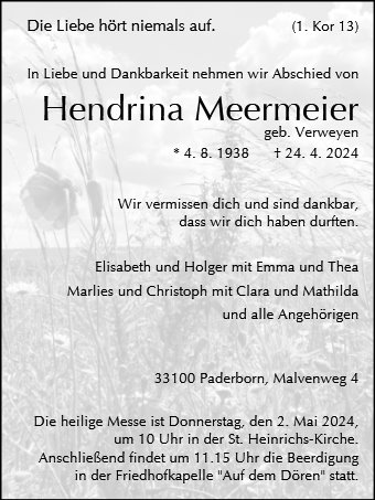 Hendrina Meermeier
