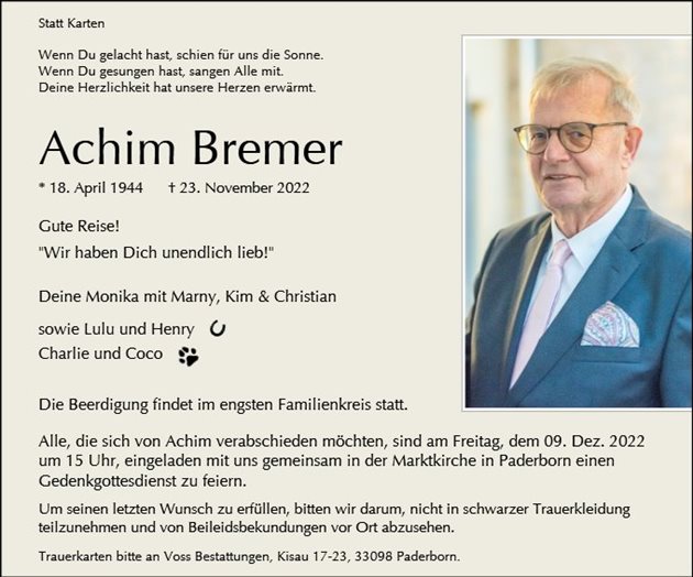 Achim Bremer