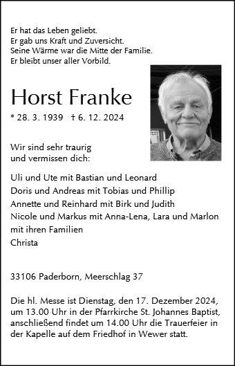 Horst Franke