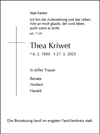 Thea Kriwet