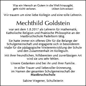 Mechthild Goldstein