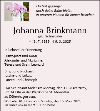 Johanna Brinkmann