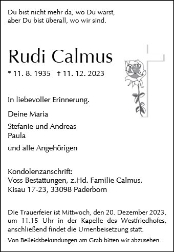 Rudi Calmus