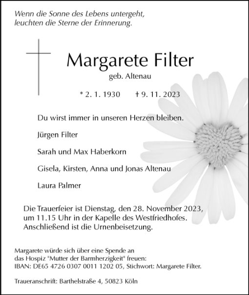 Margarete Filter