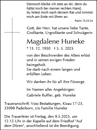Magdalene Huneke