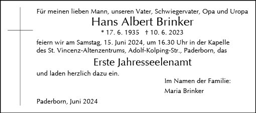 Hans Albert Brinker