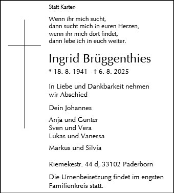 Ingrid Brüggenthies