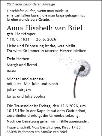 Anna Elisabeth van Briel