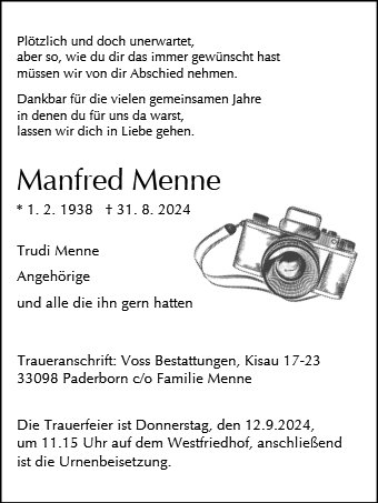 Manfred Menne