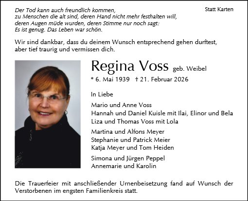 Regina Voss