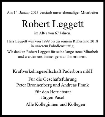 Robert Leggett