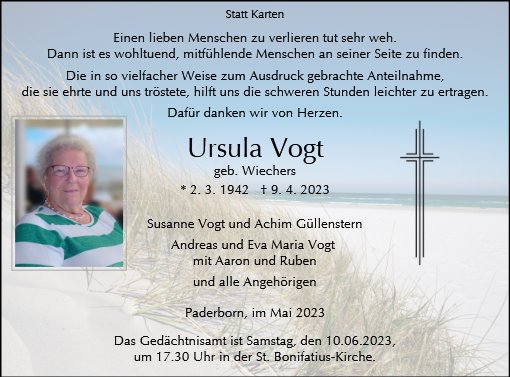 Ursula Vogt
