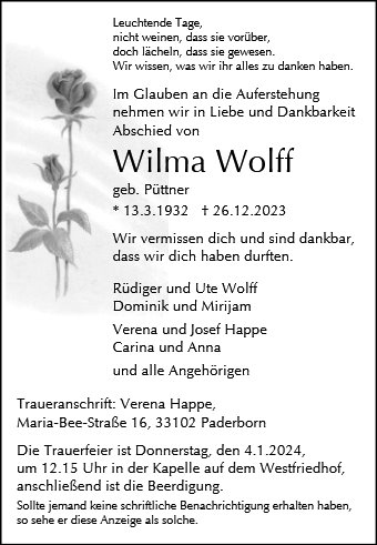 Wilma Wolff