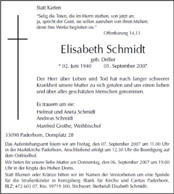Elisabeth Schmidt