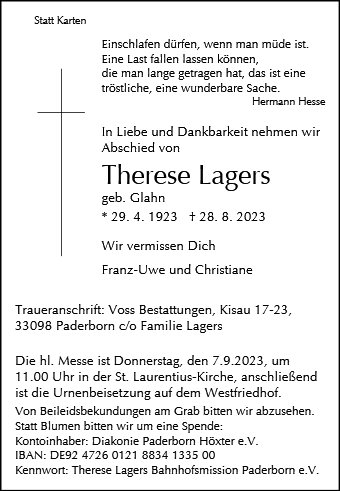 Theresia Lagers
