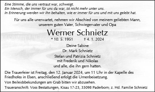 Werner Schnietz