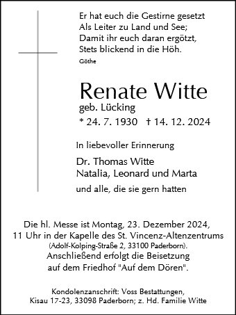 Renate Witte