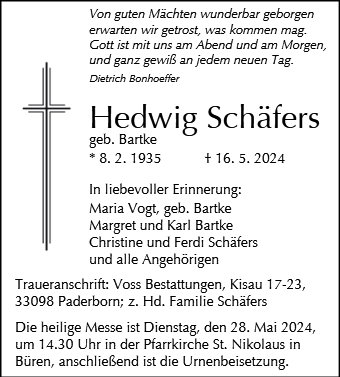 Hedwig Schäfers