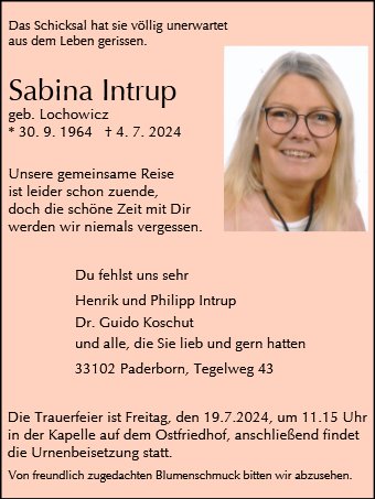 Sabina Intrup