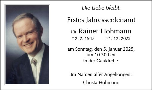 Rainer Hohmann