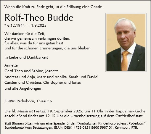 Rolf-Theo Budde