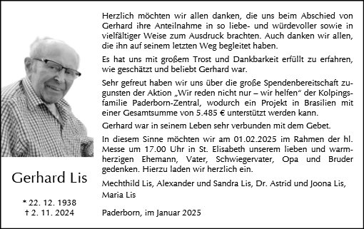 Gerhard Lis