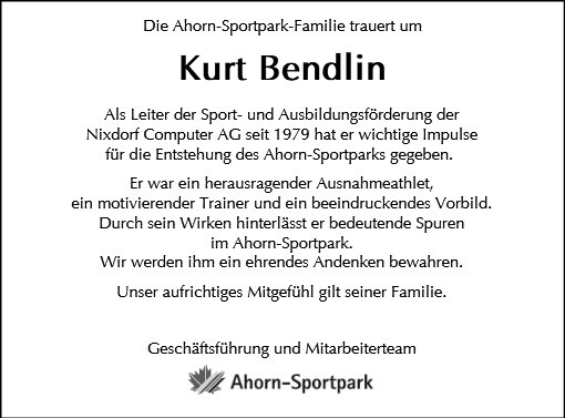 Kurt Bendlin