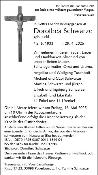 Dorothea Schwarze