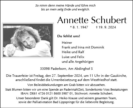 Annette Schubert