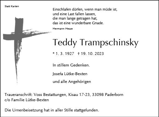 Teddy Trampschinsky