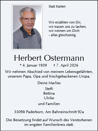 Herbert Ostermann