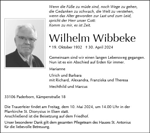 Wilhelm Wibbeke
