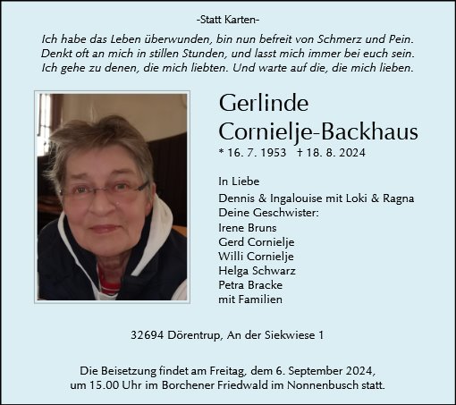 Gerlinde Cornielje-Backhaus