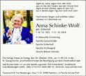 Anzeige