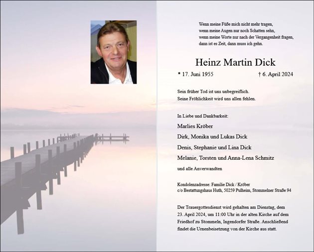 Heinz Martin Dick