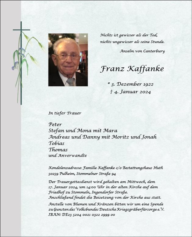 Franz Kaffanke