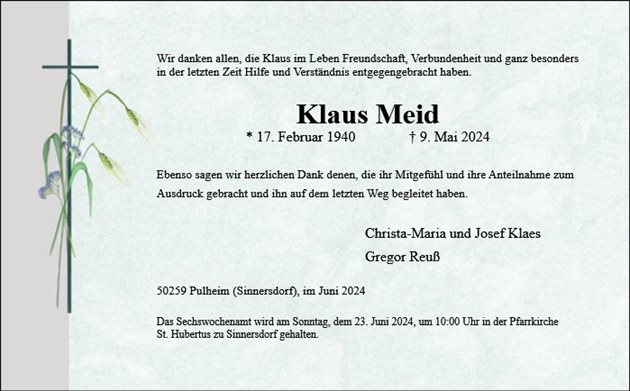 Klaus Meid